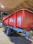 Przyczepa MASSEY FERGUSON 12T tandem hydraulika