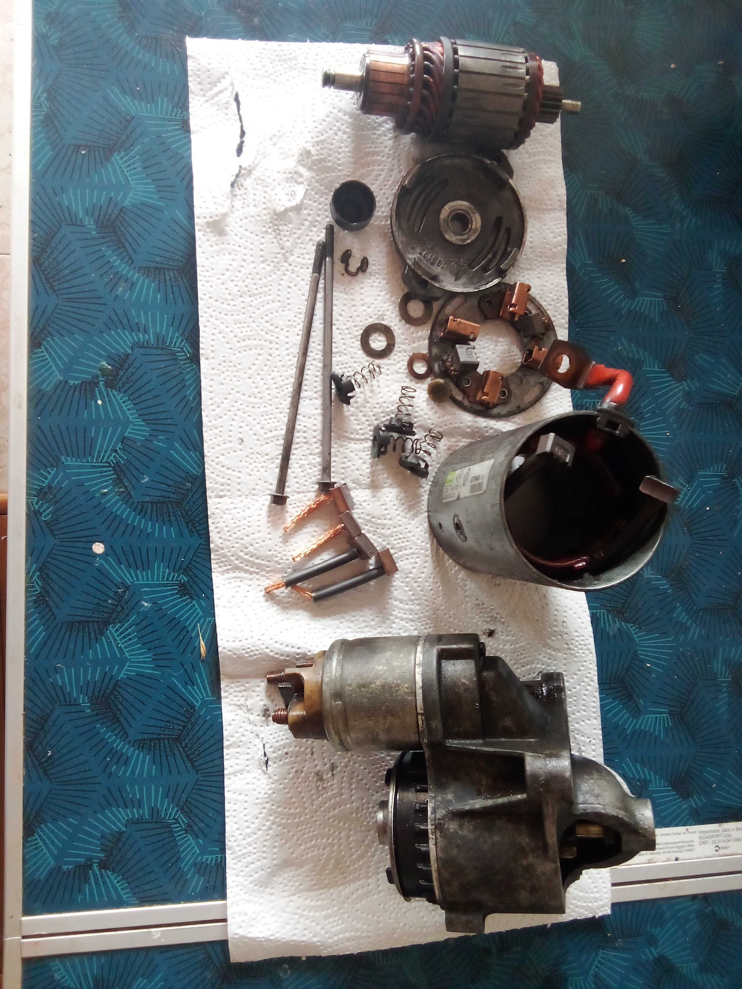 Motor de arranque VALEO restaurado
