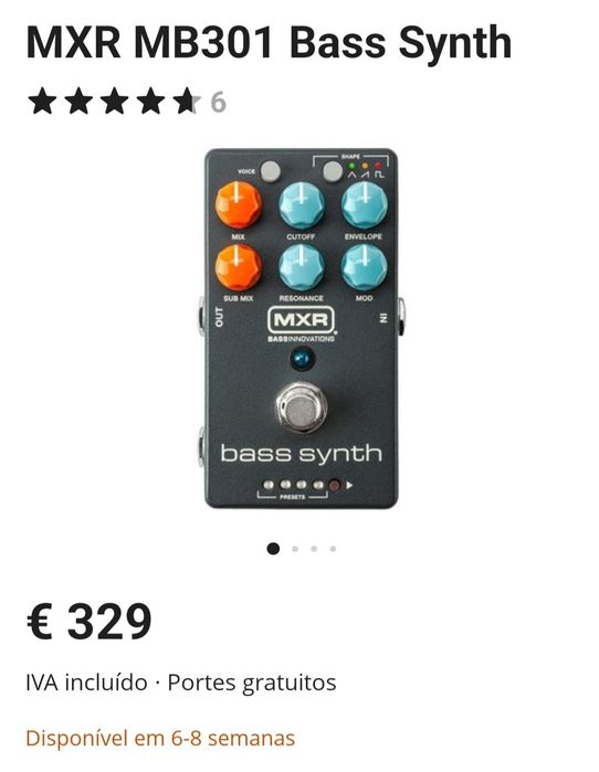 MXR MB-301 Bass Synth