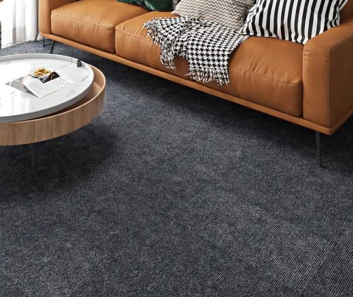 OKAZJA !!! Wykładzina Czarna NOWA do salonu pokoju 20m2