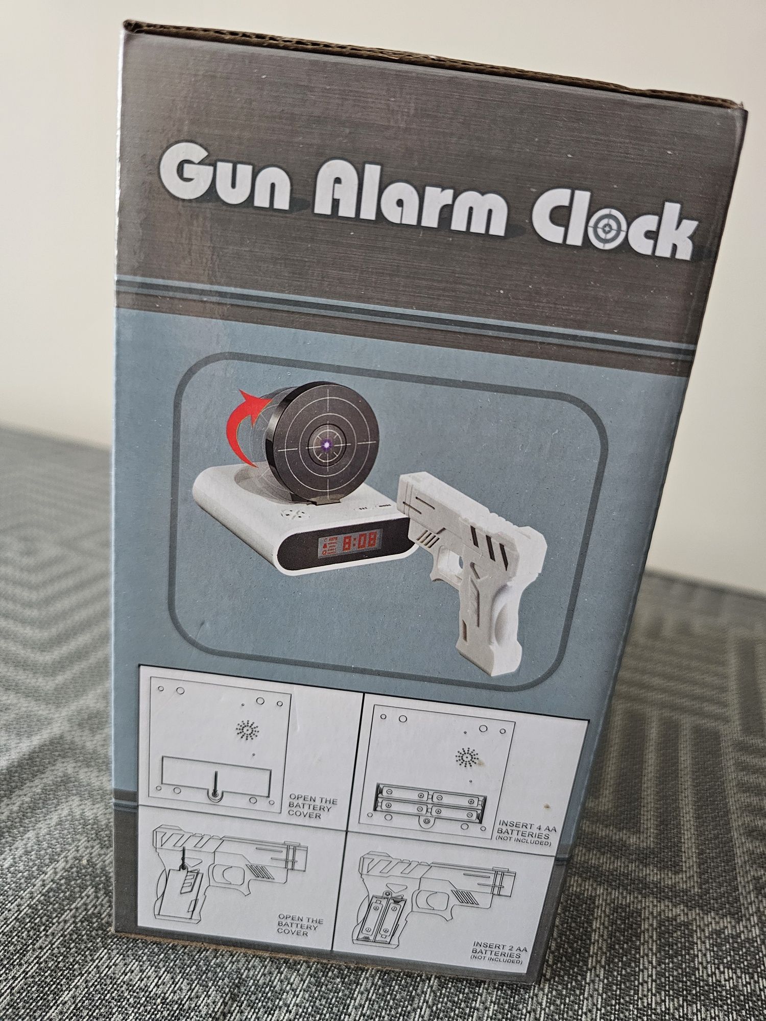 Gun Alarm Clock (budzik)