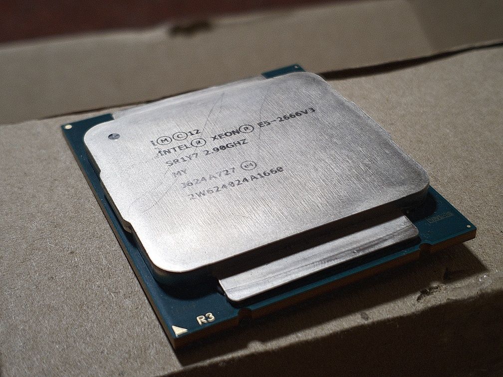 Xeon e5 2666v3 офсети -70/-70 10/20 ядер 3500Mhz 2011-3 X99