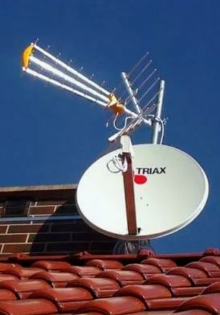 Montaż anten ustawianie anten TV satelitarna naziemna tv serwis .