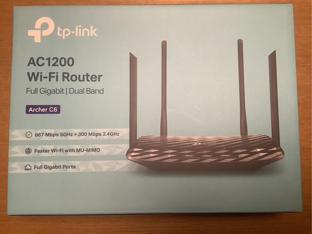 TP-Link AC1200 Archer C6 Dual-Band