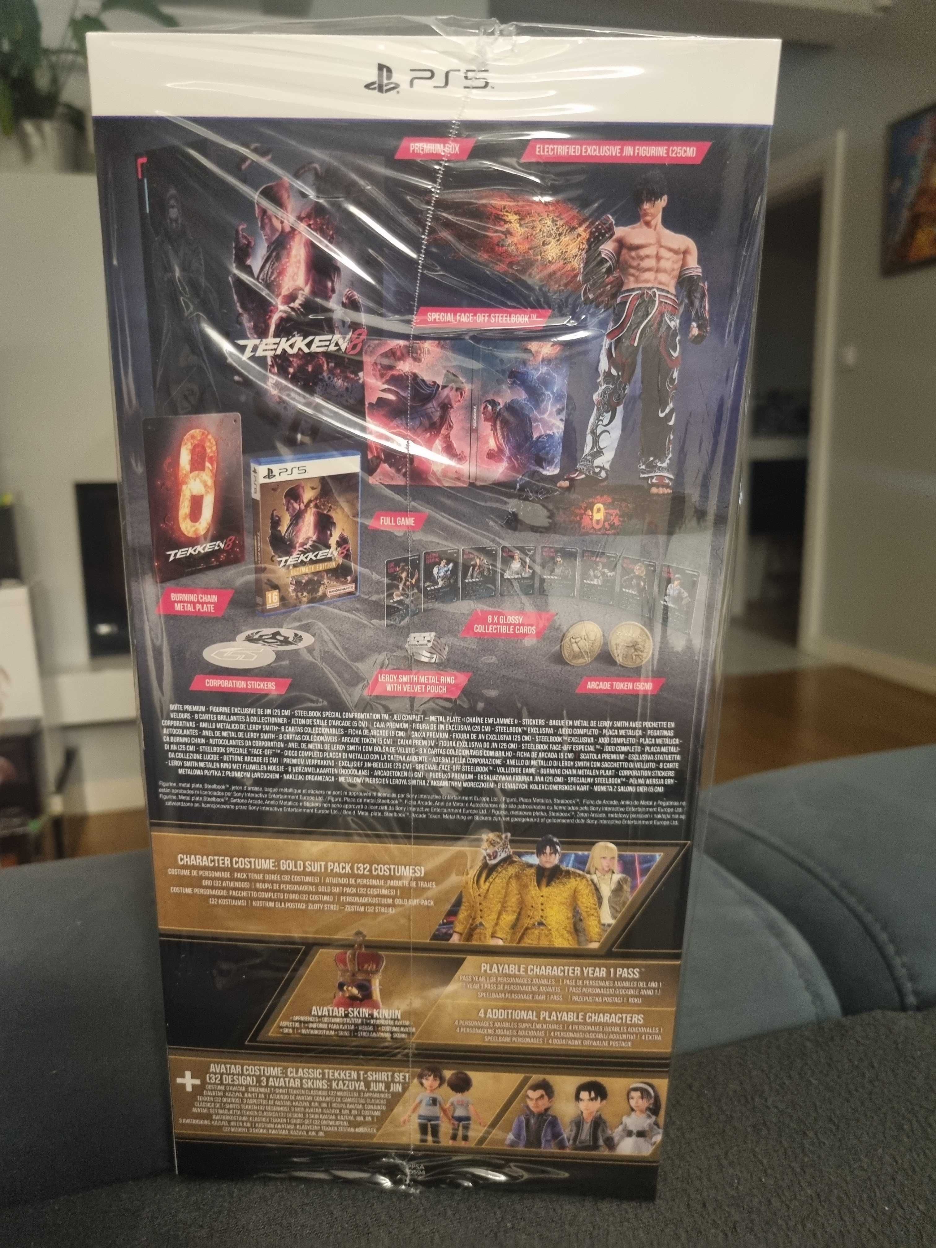 Tekken 8 edycja kolekcjonerska bandai exclusive PS5