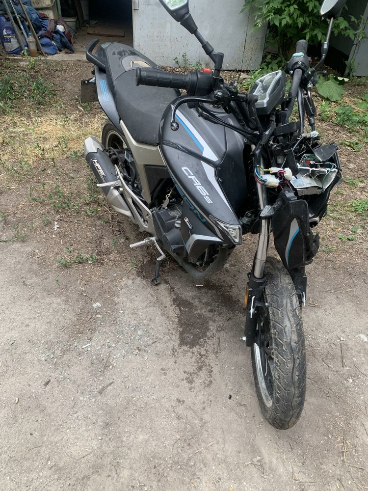 Мотоцикл GEON CR6S 250 2023 после мелкого дтп