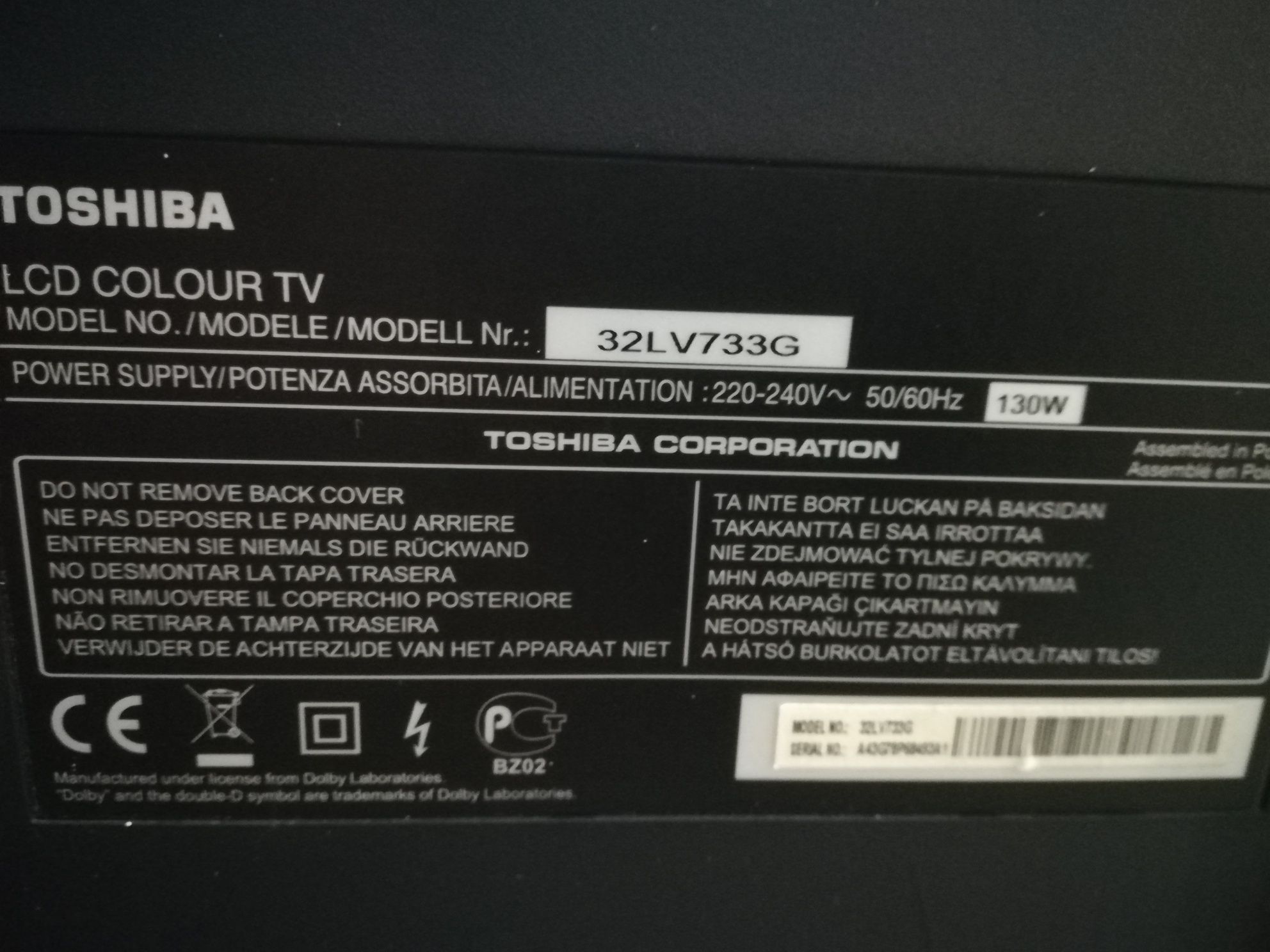 Sprzedam tv Toshiba Regza lcd