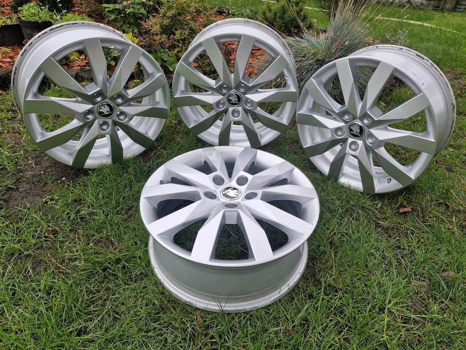 Felgi aluminiowe Oryginalne Skoda 17" 5x112