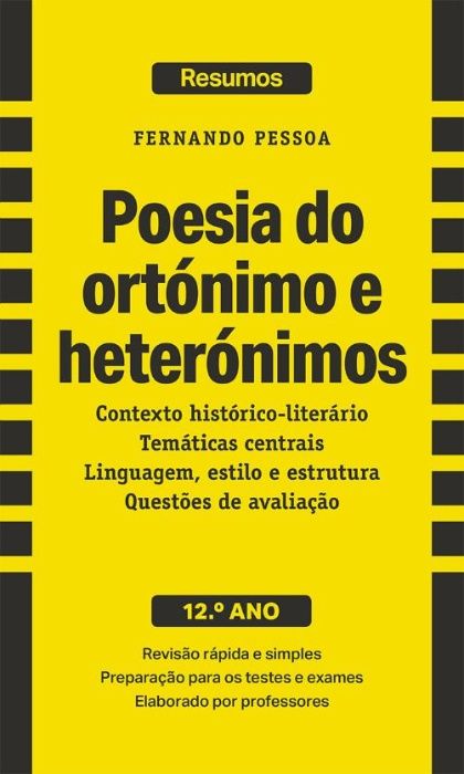 Resumos - Luís de Sttau Monteiro, José Saramago, Fernando Pessoa