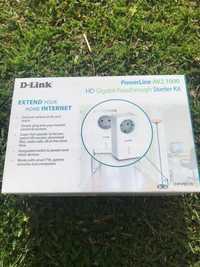 D- Link Extensor de Internet PowerLine AV2 1000