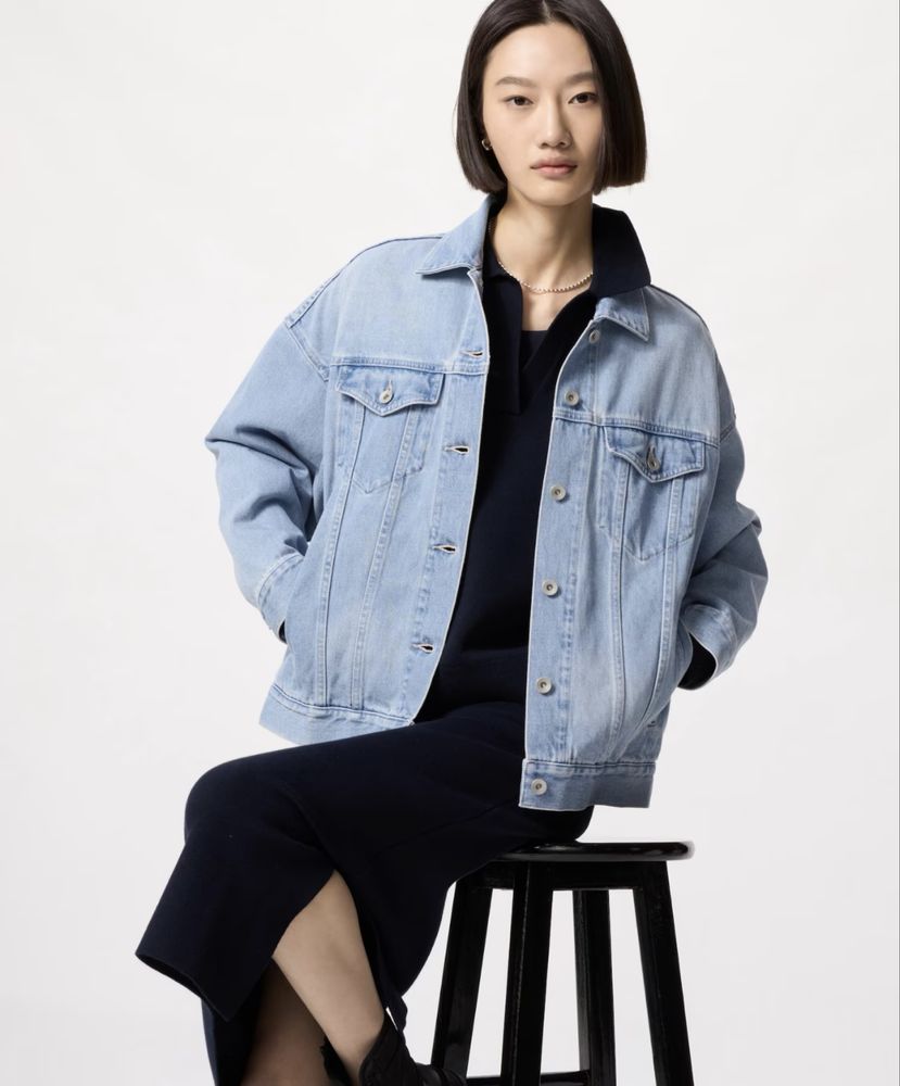 Uniqlo Джинсова куртка Джинсовка