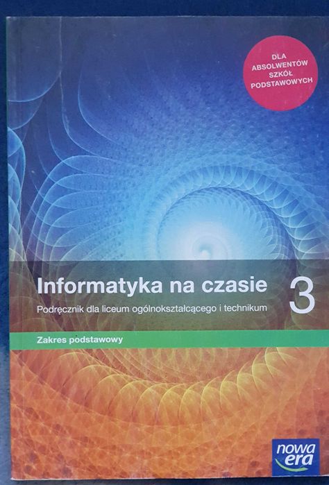 Informatyka na c,asie 3 nie używany