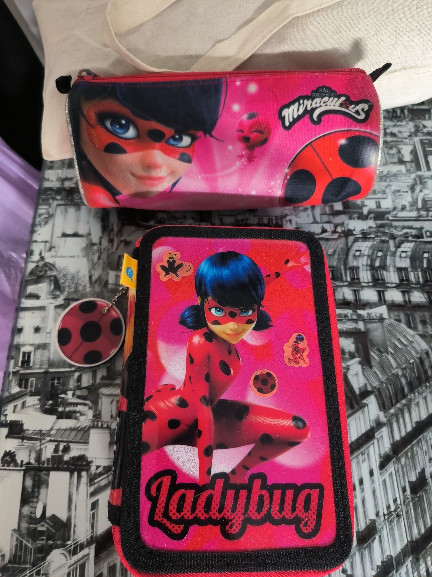 2 Estojos Lady Bug