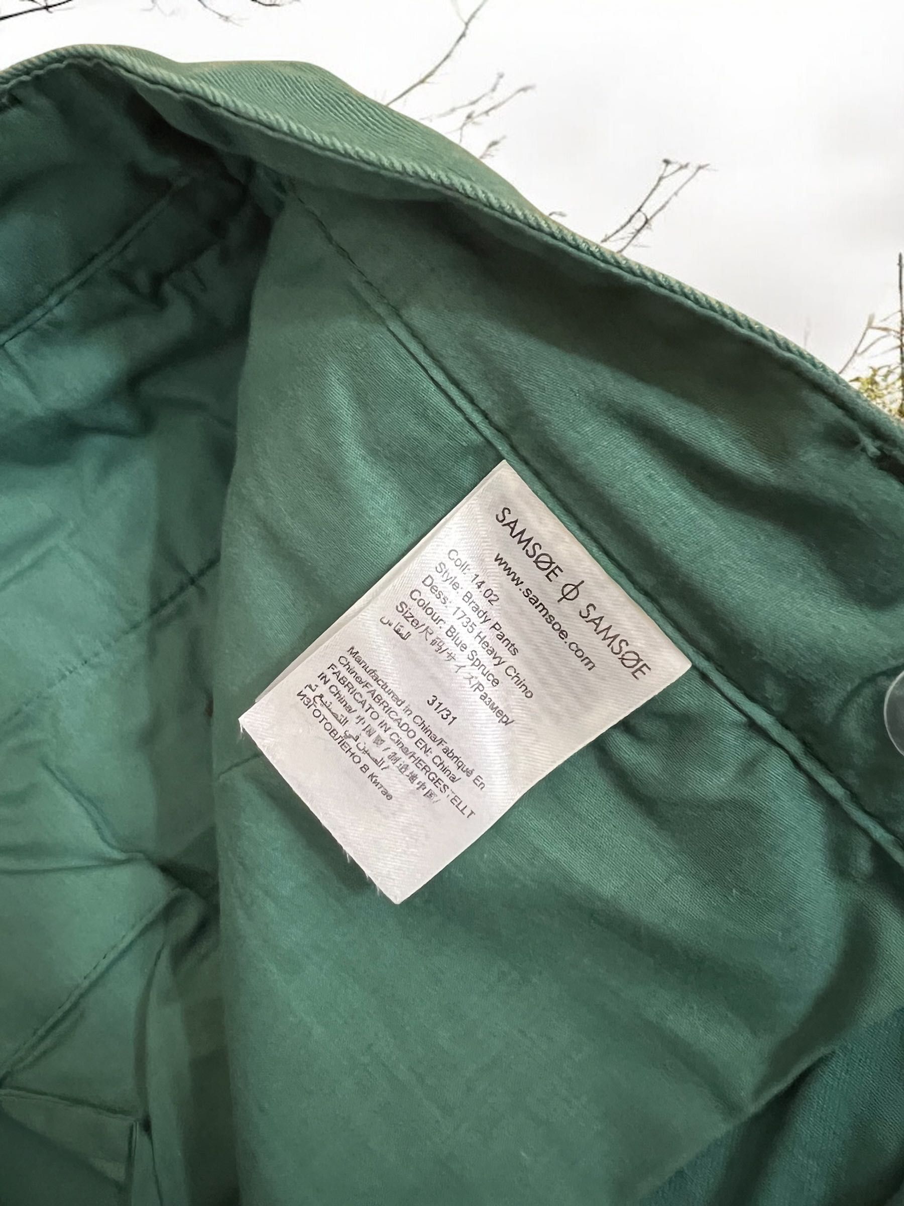 Samsoe Samsoe Brady Pants roz. W31 L31 męskie spodnie chinosy