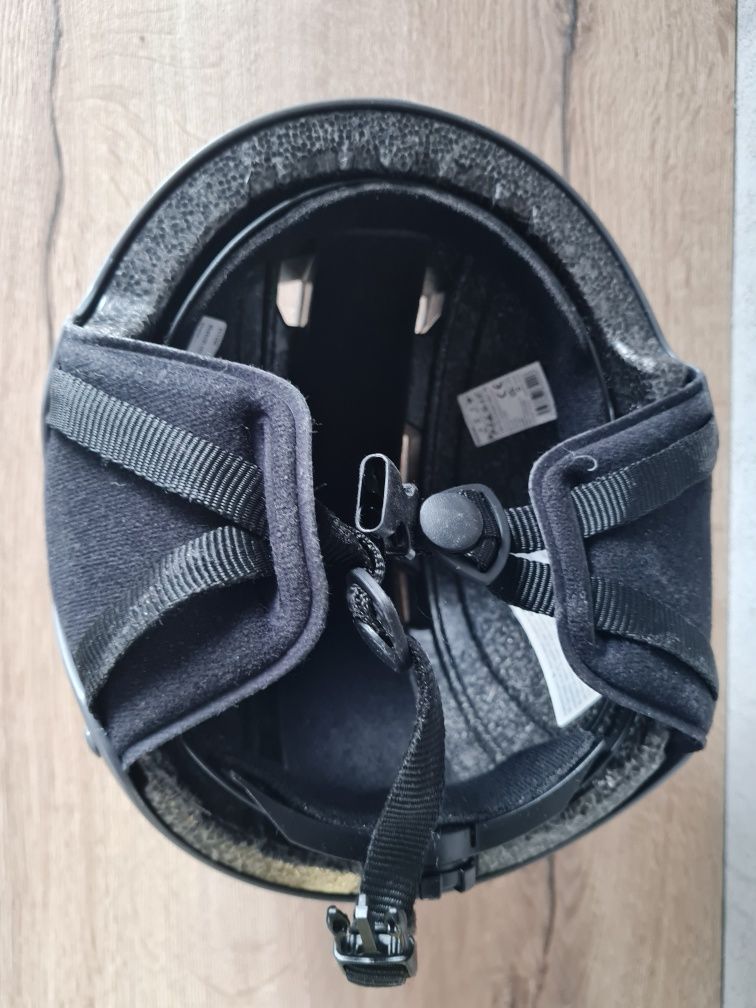 Kask narciarski Decathlon szary WEDZE rozm M 56-59 cm