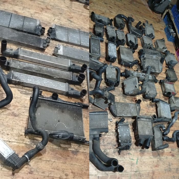 Інтеркулер радіатор надува турбини Ауди Фольксваген бмв вольво пежо