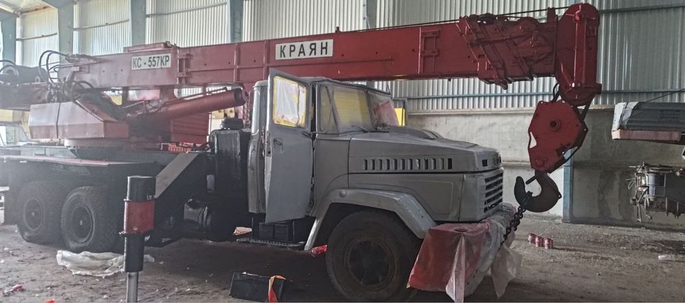 Кран краян на базе краз