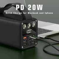 Power bank 60000 мАч, 22,5 Вт, charges MacBook