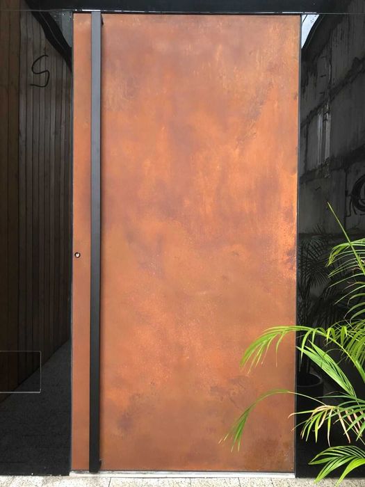 Drzwi z Rdzą Schuco