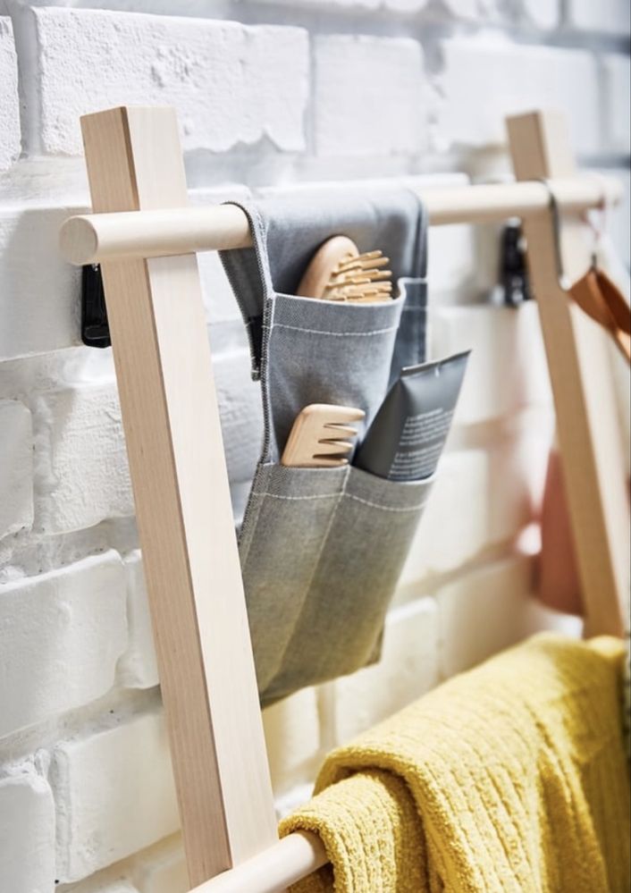 Cabide toalheiro Vilto do Ikea novo
