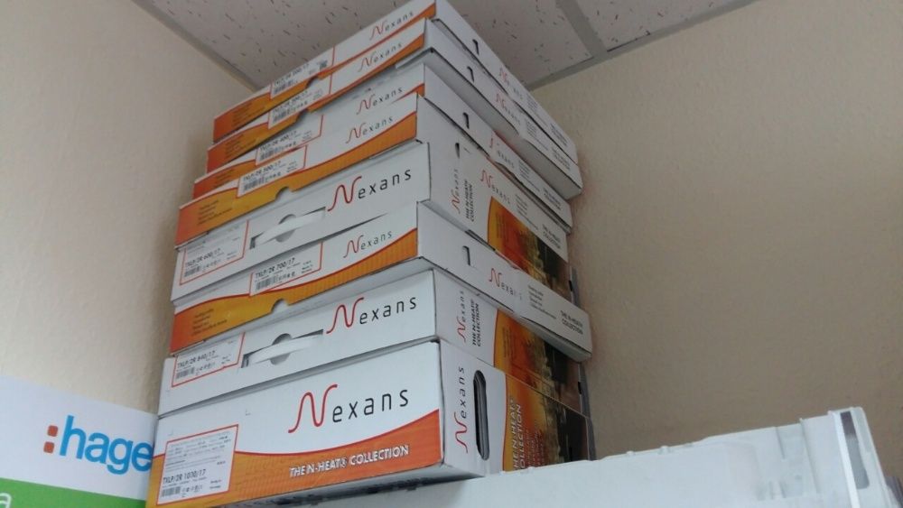 Тепла підлога Nexans, ProfiTherm, WARME Нагрівальний кабель, мат