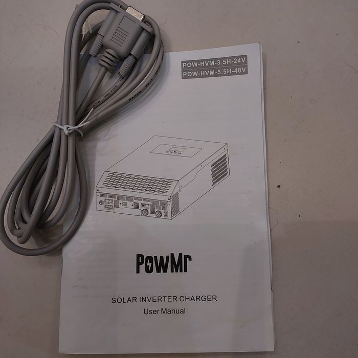 Гибридный солнечный инвертор POWMr 3500W 24V model POW-HVM-3.5H-24V