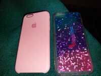 3 Capas iphone 6s rosa /com cores e brilhantes/ Minnie