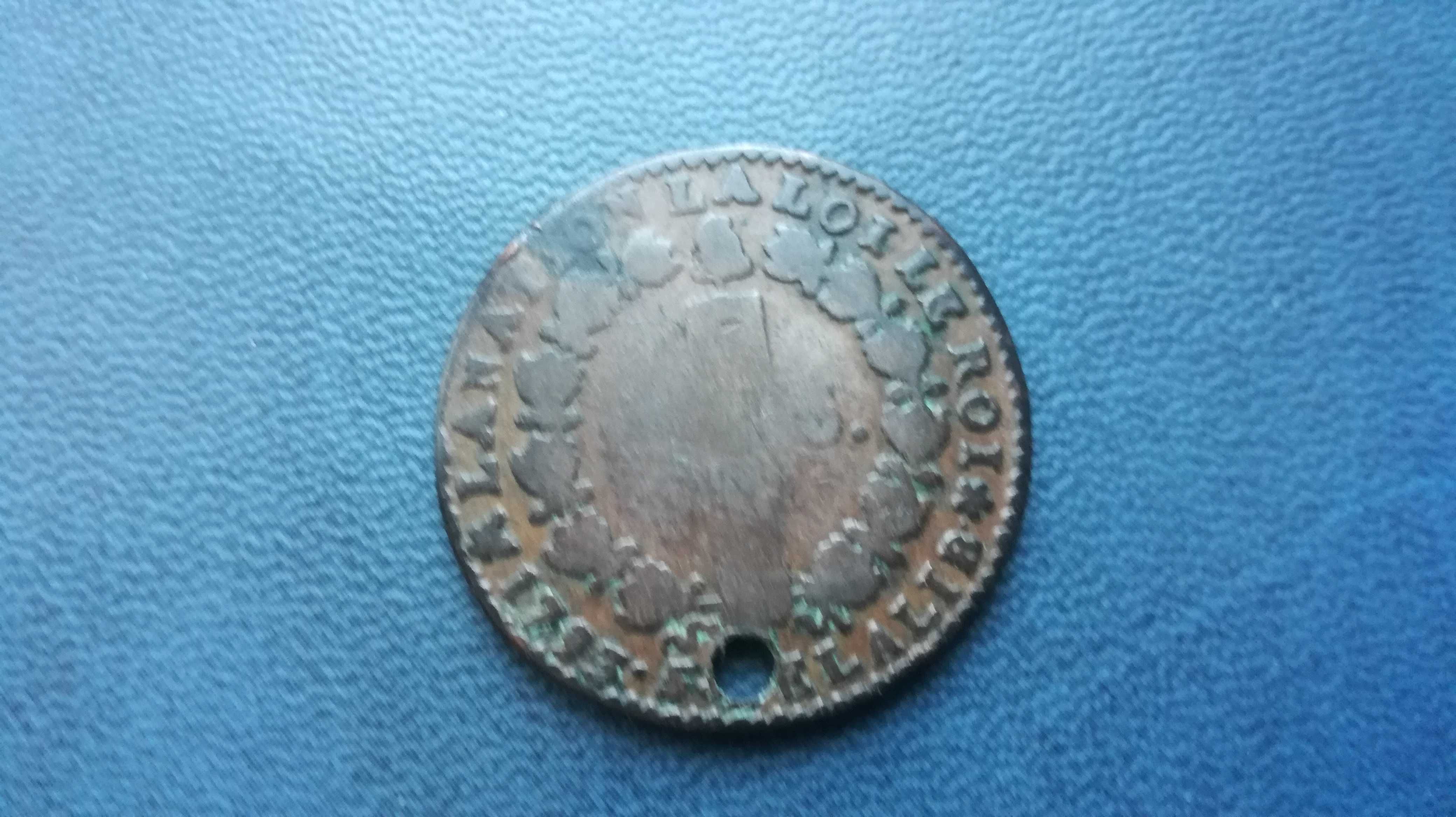 Francja Ludwik XVI 12 denierów 1793
