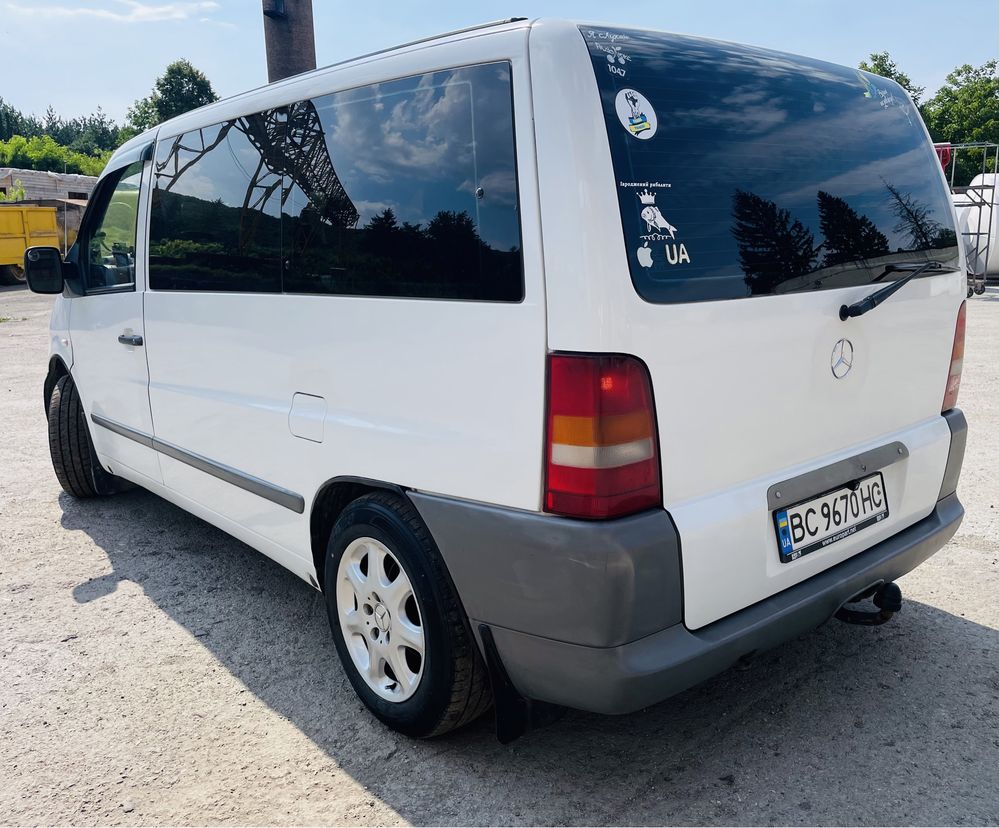 Mercedes-Benz Vito 638 cdi110 2.2 оригінал пас.