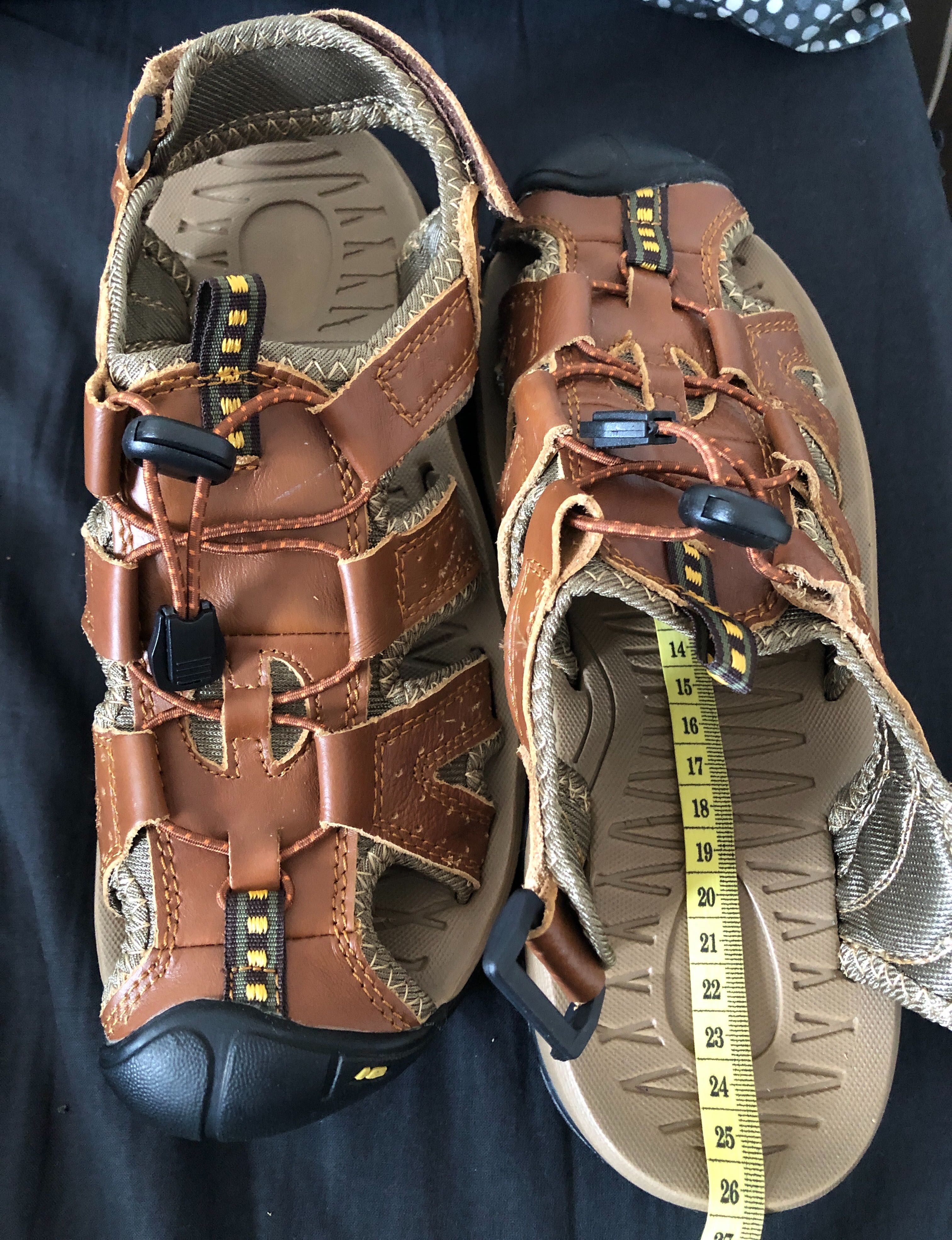 Босоножки сандали мужские новые размер 38 - 39 кожа