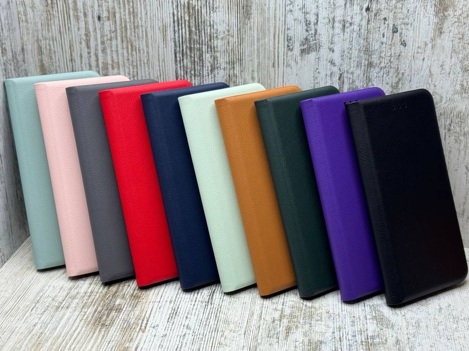 Чехол книжка Leather Case на Xiaomi Redmi Note 14 Pro Plus 5G Чохол