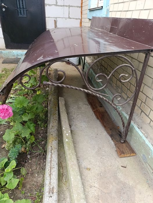 Продам козирок на вхідні двері Козырек, навіс