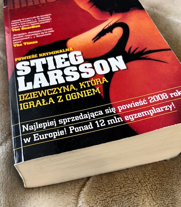 Wrocław książka Dziewczyna, która igrała z ogniem - Stieg Larson
