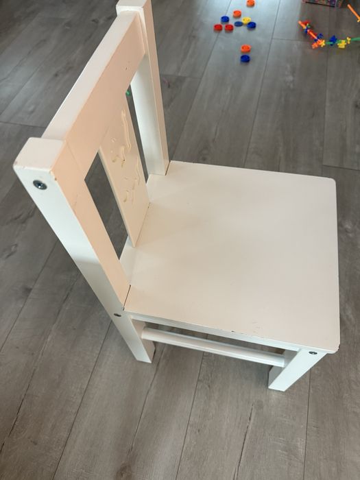 Stolik i krzeslo dla dzieci IKEA drewno
