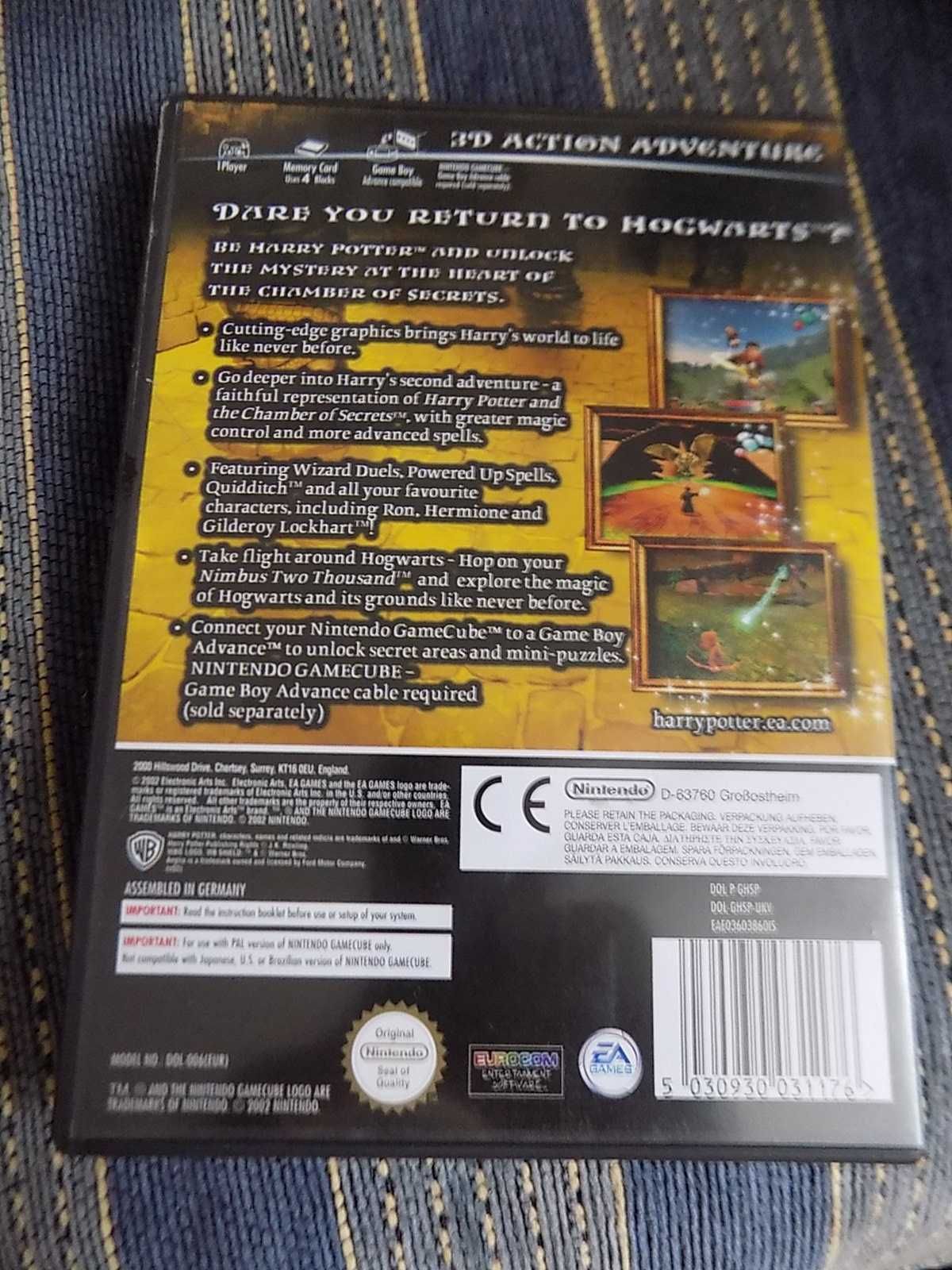 Harry Potter i Komnata Tajemnic - gra Nintendo GameCube Game Cube GCN!