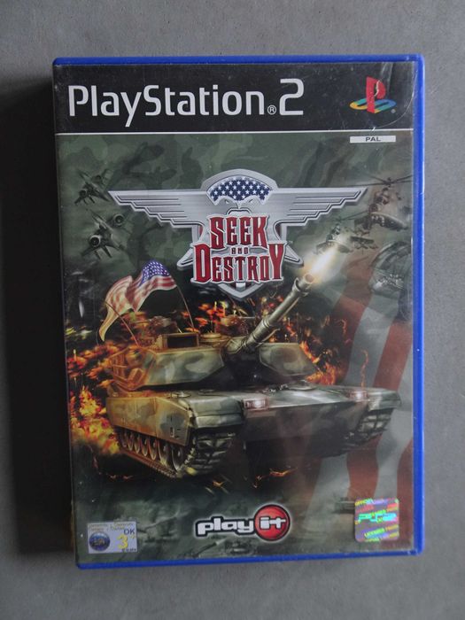 Jogo Playstation 2 PS2 - Seek and Destroy