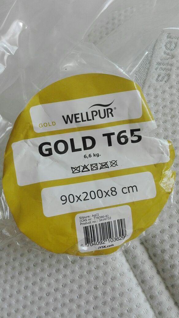 Materac Wellpur T65 90x200x8 cm