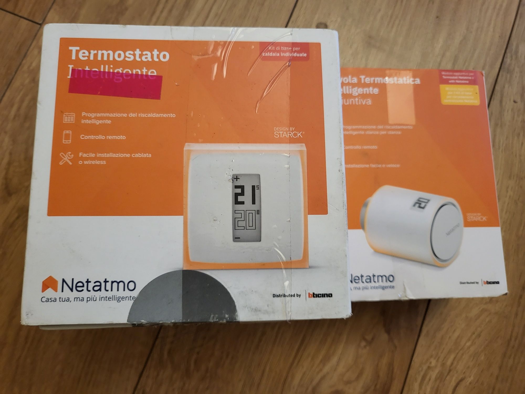 Zestaw termostat i Glowica Netatmo