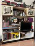 Estante móvel televisão, livros etc