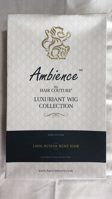 Peruca oncológica de cabelo 100% natural usada