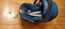 fotelik cybex cloud Z i-size PLUS Platinum Mountain blue sensor gratis