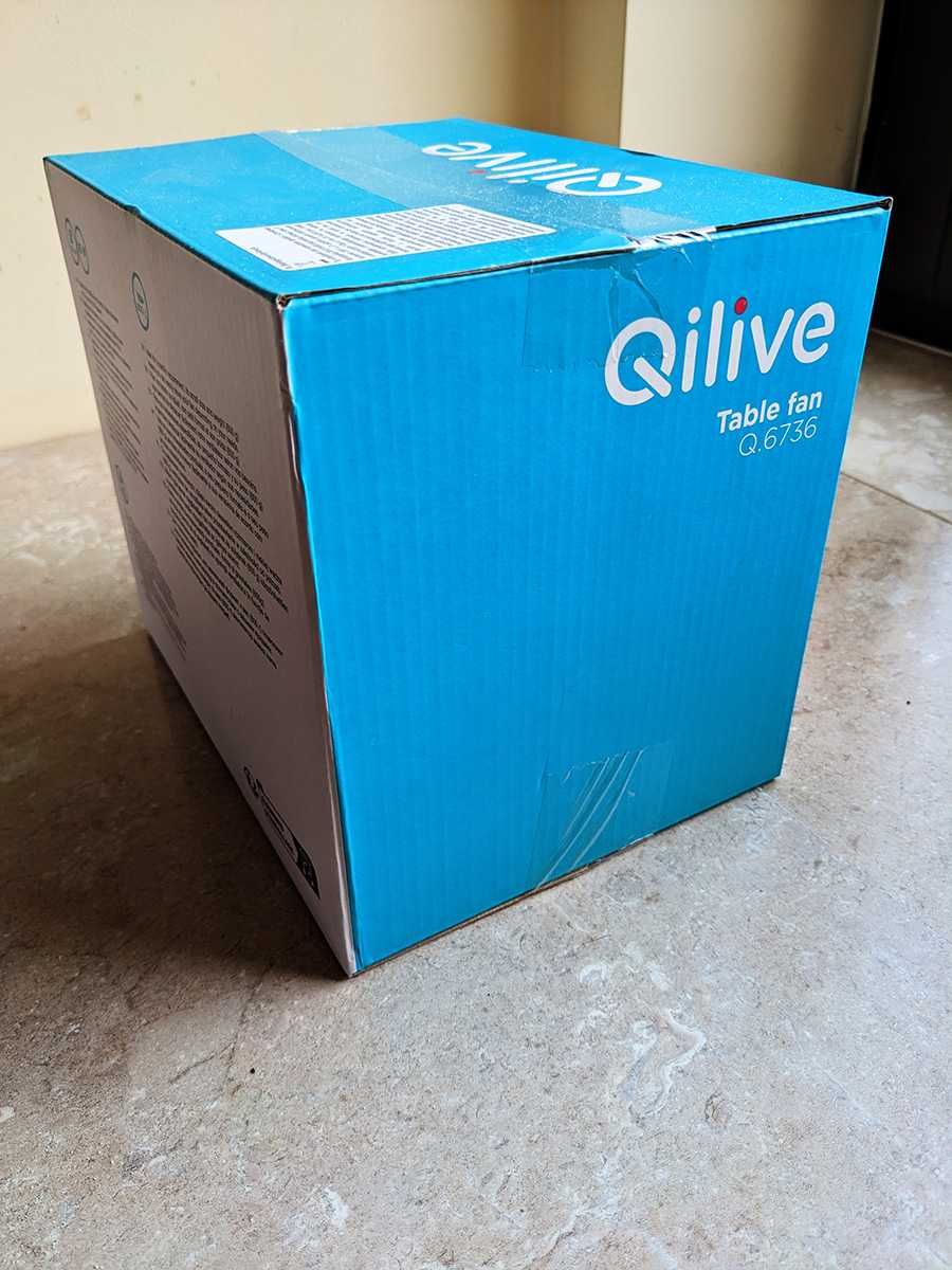 Wentylator stołowy Qilive Q.6736 biały