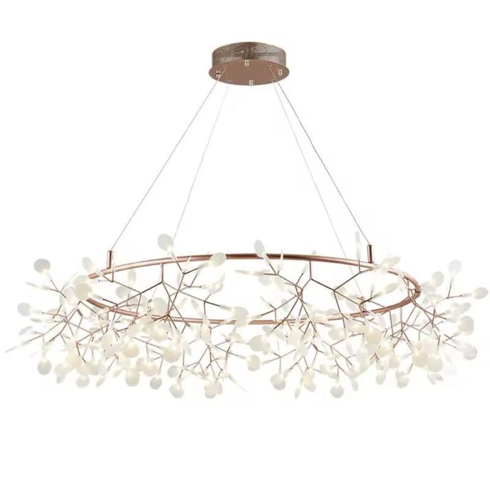 Nowoczesny Żyrandol LED Wiszący Do Salonu i Kuchni - Lampa Firefly