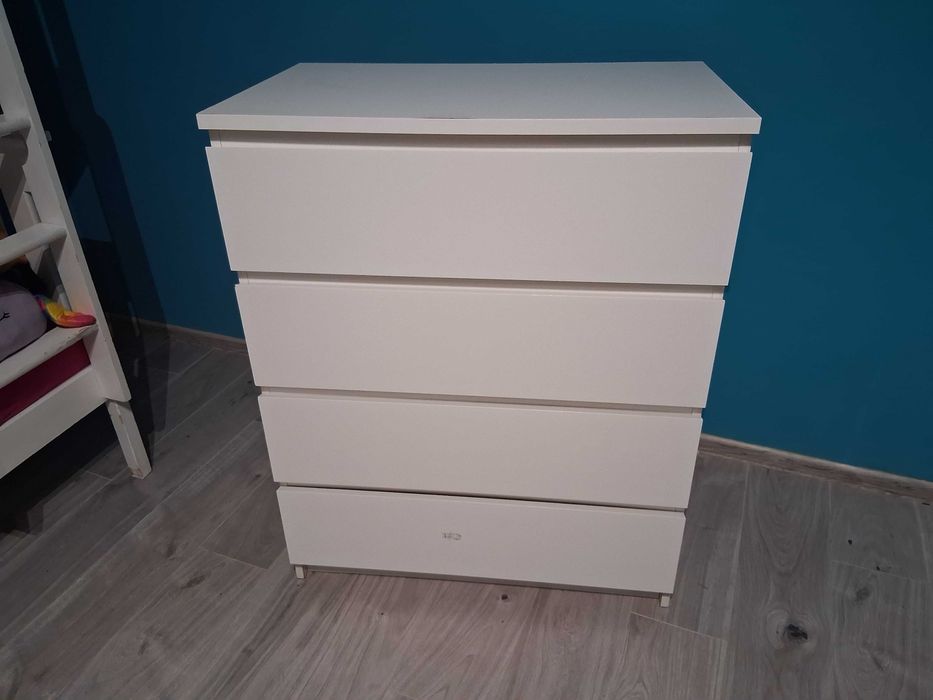 Komoda z szufladami biała IKEA