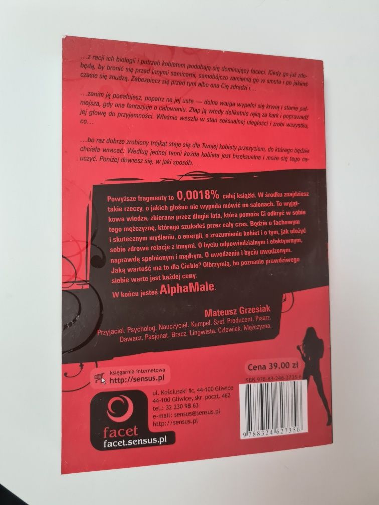 Alphamale - Mateusz Grzesiak wydanie II rozszerzone Alpha male