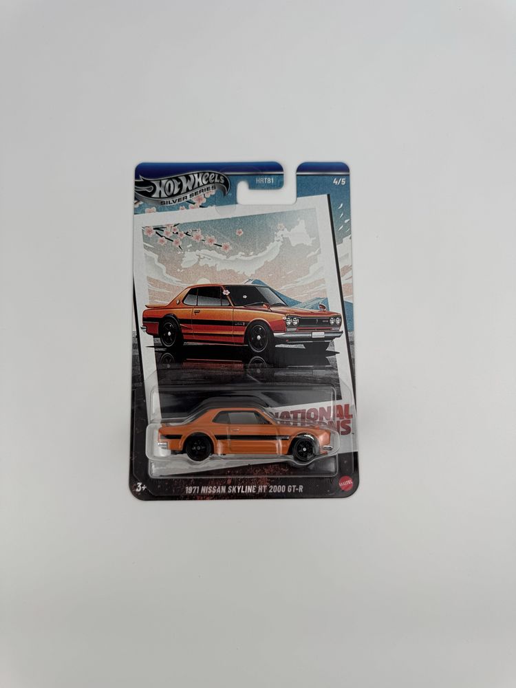 Hot Wheels National Icons Silver Series zestaw 5 aut