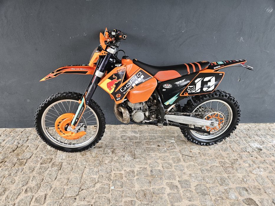 Ktm exc 250 enduro com documentos