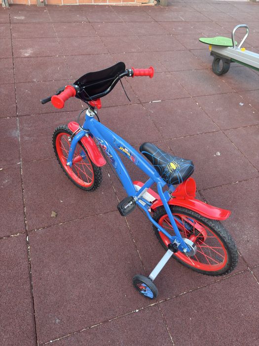 Bicicleta SpiderMan