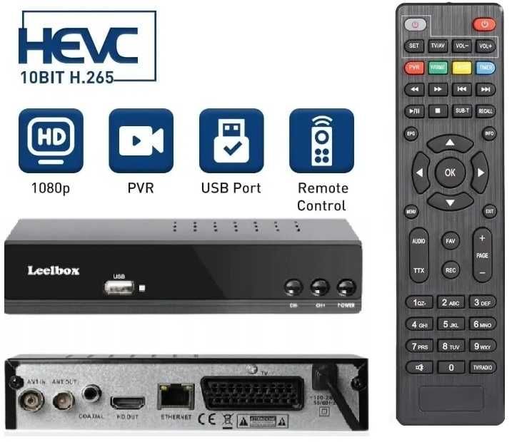 Dekoder telewizji DVB-T2 nowy standard