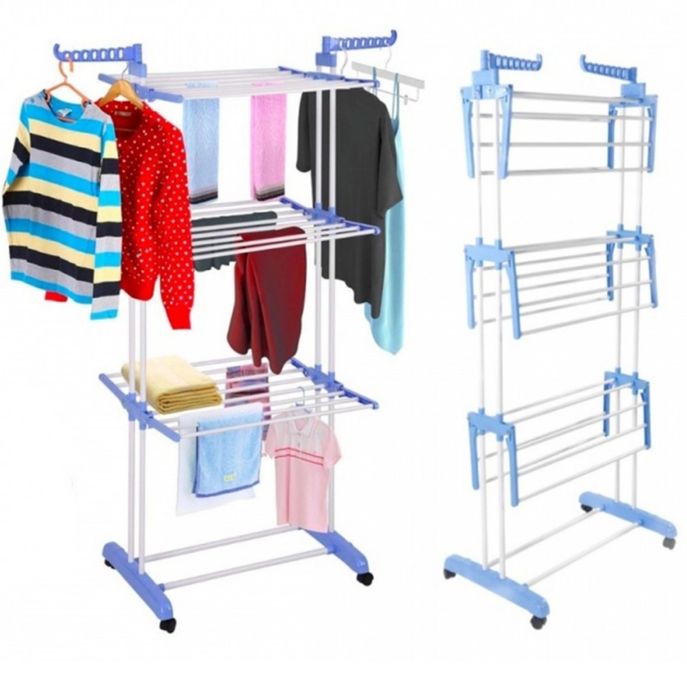 Сушарка-органайзер для Одягу Spray Painting Clothes Hanger до 40 кг 36